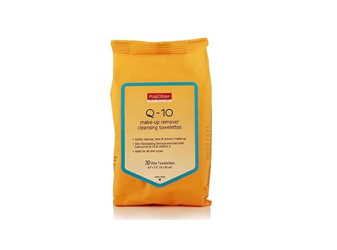 PUREDERM Collagen Q-10 Makeup Remover Cleansing Towelettes.