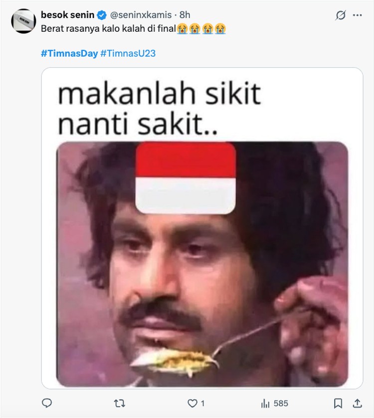 Meme Timnas Kalah