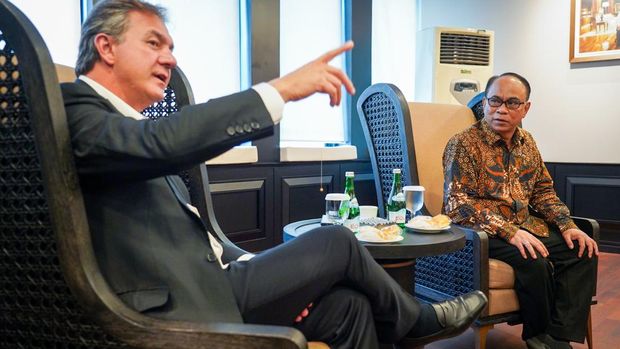 Menkop Budi Arie bertemu Joesley Batista. (Dok. ist)