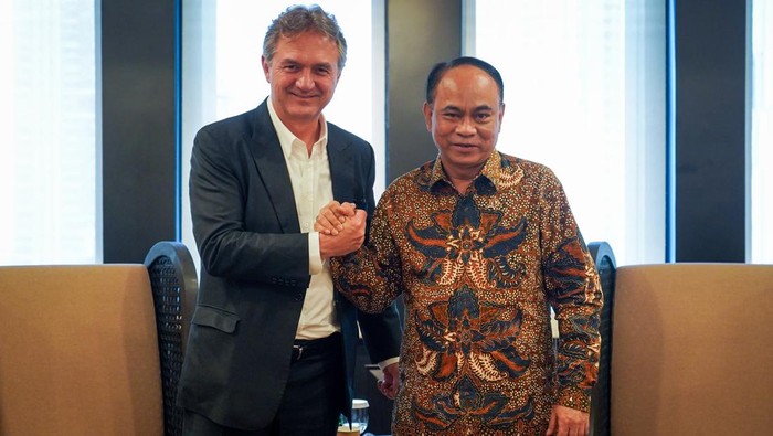 Menkop Budi Arie bertemu Joesley Batista. (Dok. ist)