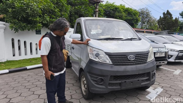 Mobil Esemka Bima di Parkiran Pengadilan Negeri Solo, Rabu (30/7/2025)
