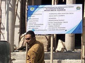 Cerita Kades Labuan Bajo Rogoh Kocek Pribadi Rp 1,1 M demi Bangun Kantor Desa