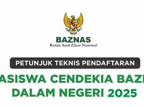 Beasiswa Cendekia Baznas 2025 Resmi Dibuka, Daftar di Link Ini