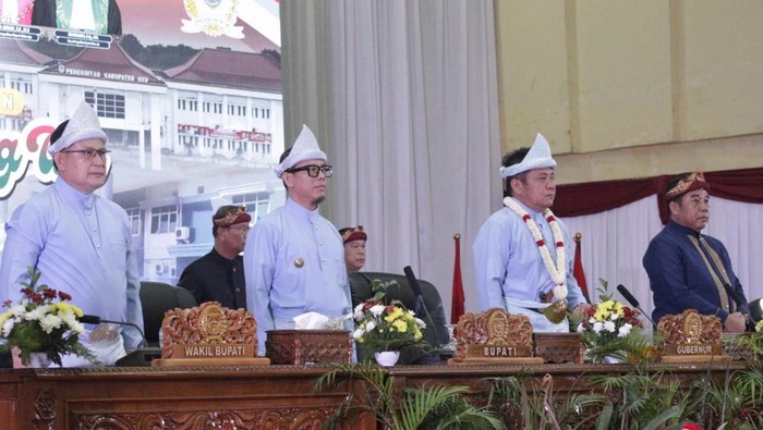 Perayaan HUT OKU ke-115 digelar dalam Rapat Paripurna Istimewa DPRD OKU
