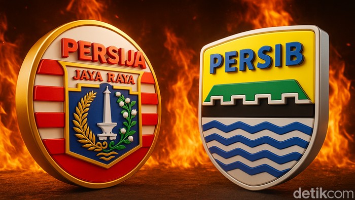 Persija Jakarta vs Persib Bandung.