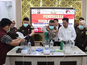 Kurir Jaringan Malaysia Diringkus di Palembang, Polisi Sita 1 Kg Sabu