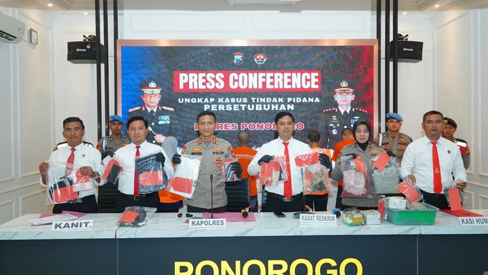 Press release Polres Ponorogo