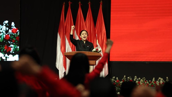 Ketua DPP PDIP Puan Maharani resmi membuka rangkaian bimbingan teknis (bimtek) DPR dan DPRD provinsi/kabupaten/kota Fraksi PDIP di Bali, Rabu (30/7/2025).
