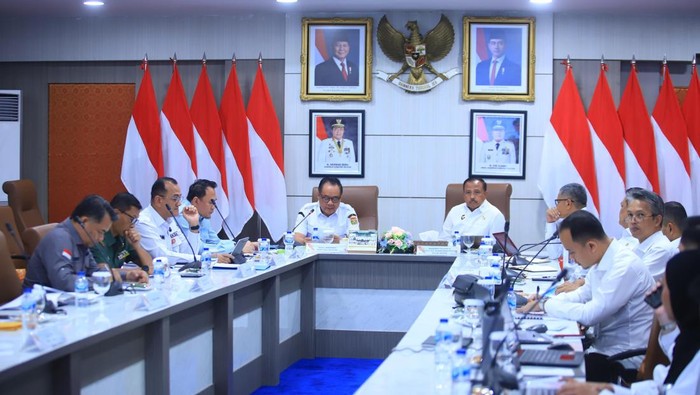 Rakor pembahasan batas Muba-Muratara