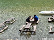 Warung Instagramable di Tepi Sungai Diberi Bintang 1 gegara Pungli, Kok Bisa?
