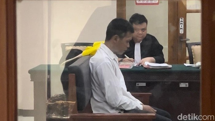 Sidang putusan terdakwa Totok (35) di PN Mojokerto