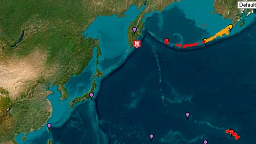 Titik gempa di Rusia yang picu peringatan dini tsunami negara lain.