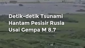 Video: Detik-detik Tsunami Hantam Pesisir Rusia