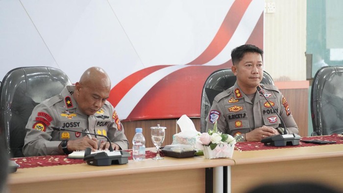 Wakapolda Riau Brigjen Jossy Kusumo berkunjung ke Kuansing untuk memperkuat penertiban PETI jelang Pacu Jalur, Rabu (30/7/2025).