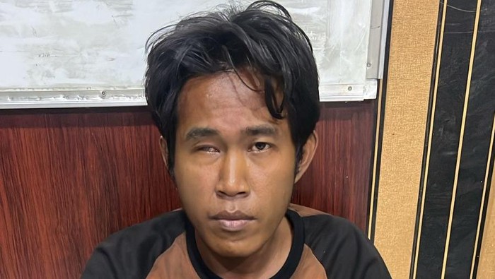 Achmad Yusuf Afandi, pria yang viral tinggal bersama bayinya di kolong jembatan diamankan polisi setelah kabur karena kasus penggelapan