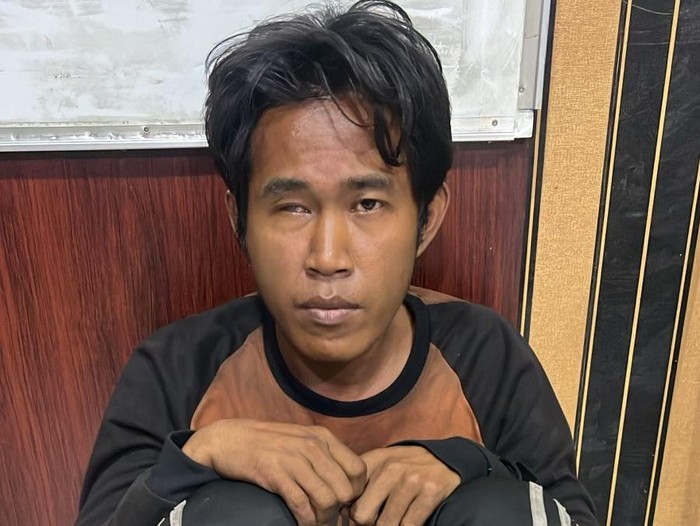Achmad Yusuf Afandi, pria yang viral tinggal bersama bayinya di kolong jembatan diamankan polisi setelah kabur karena kasus penggelapan