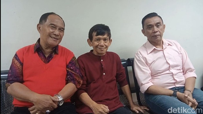 Grup lawak 4 Sekawan ditemui di Jalan Kapten P Tendean, Jakarta Selatan, Rabu (30/7/2025).