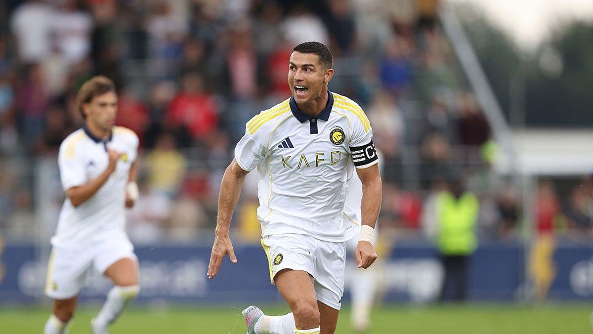 Cristiano Ronaldo gacor di pramusim Al Nassr. (Foto: Getty Images/Crystal Pix/MB Media)
