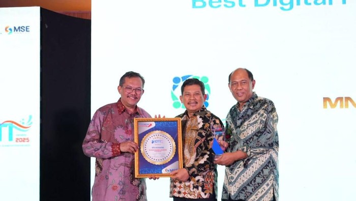 BPJS Kesehatan borong penghargaan di ajang Indonesia Digital Technology and Innovation (IDTI) Awards 2025.