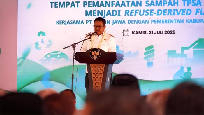 Bupati Sukabumi Asep Japar, menyebut RDF sebagai salah satu solusi penanganan sampah di wilayahnya