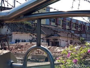 Penampakan Rumah Peninggalan Belanda di Magelang yang Dibongkar