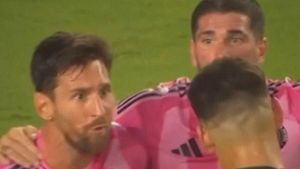 Video: Emosi Messi ke Pemain Atlas Usai Inter Miami Menang Dramatis