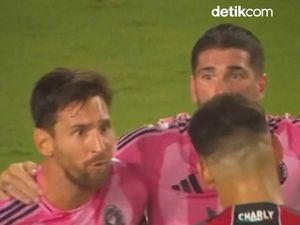 Video: Emosi Messi ke Pemain Atlas Usai Inter Miami Menang Dramatis
