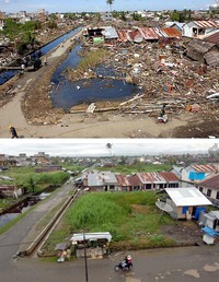 Foto Usai dan Pemulihan Bencana