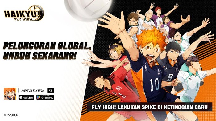 Game terbaru dari Garena berjudul Haikyu!! Fly High resmi dirilis hari ini, Kamis, 31 Juli 2025, di HP Android dan iOS. Server dibuka mulai pukul 18.00 WIB.