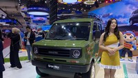Secara konsep, unit Gran Max Taft Guy mengusung gaya off-road dengan modifikasi tampilan depan seperti Daihatsu Taft. Foto: Ridwan Arifin
