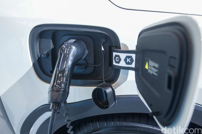 Begini tampilan interior BYD Atto 1
 yang diperkenalkan di GIIAS 2025, ICE BSD, Tangerang, Rabu (30/7/2025).
