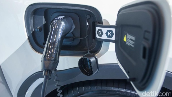 Begini tampilan interior BYD Atto 1
 yang diperkenalkan di GIIAS 2025, ICE BSD, Tangerang, Rabu (30/7/2025).