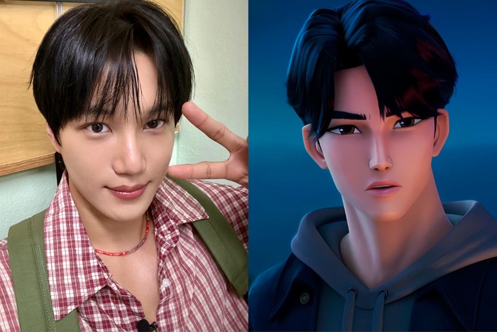 Kai EXO Kai EXO terungkap jadi inspirasi karakter Jinu Saja Boys di film KPop Demon Hunters.