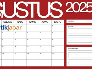 Agustus 2025 Tambah Libur! Catat Jadwal Lengkapnya di Sini