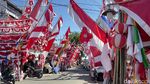 Geliat Kampung Bendera Surabaya Menyambut HUT RI 80