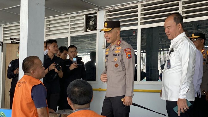 Kapoda Babel Irjen Hendro Pandowo melakukan kunjungan ke Lapas Kelas II A Kota Pangkalpinang.