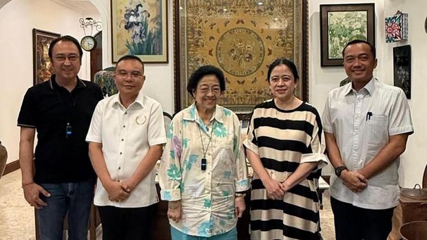 Ketua Harian Gerindra Sufmi Dasco Ahmad membagikan momen berbareng Ketum PDIP Megawati Soekarnoputri. (dok Instagram/sufmi_dasco)