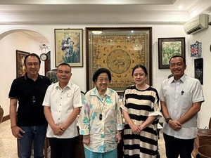 Dasco Sampaikan Pesan Prabowo Saat Bertemu Megawati-Puan, Ini Isinya