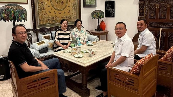 Ketua Harian Gerindra Sufmi Dasco Ahmad membagikan momen bersama Ketum PDIP Megawati Soekarnoputri. (dok Instagram/sufmi_dasco)
