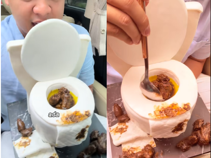 Kue bentuk kotoran manusia