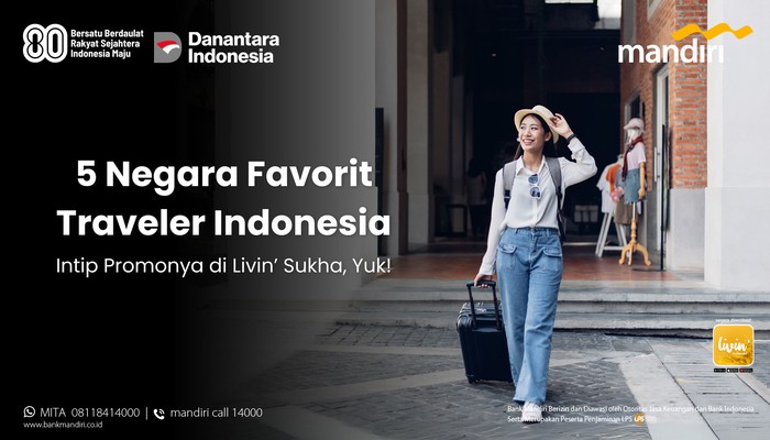 Livin’ Sukha di aplikasi Livin’ by Mandiri
