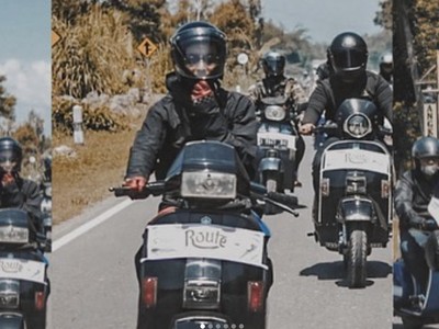 Mari ber Scooter