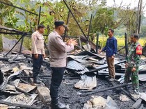 Pria di Maros Bakar Rumahnya Diduga Depresi gegara Ditinggal Istri-Anak