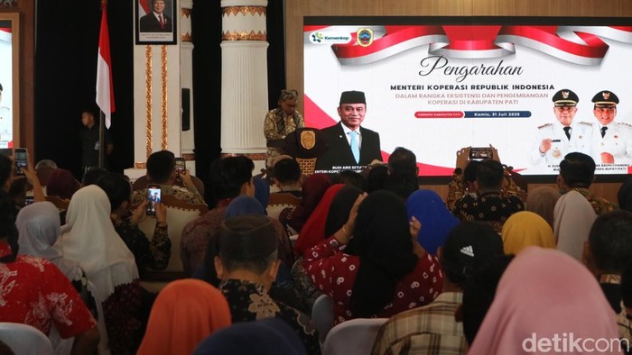 Menkop Budi Arie di Pati, Kamis (31/7/2025).