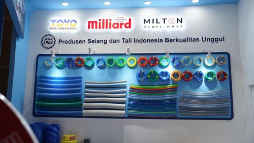 Mepoly Industry saat hadir di pameran INAMARINE 2025 di JIEXPO Kemayoran, Hall D1.