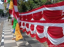 Video Penjualan Bendera di Tanah Abang Lesu, Pedagang: Gegara Toko Online