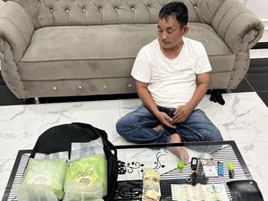 Bareskrim Polri Tangkap Pengedar Narkoba di Mempawah Kalbar, 4 Kg Sabu Disita