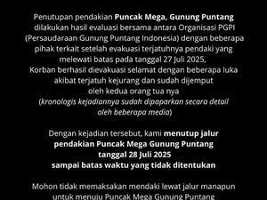 Jalur Puncak Mega Gunung Puntang Ditutup!