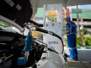 PGN Konversi 40 Mobil Online ke BBG, Ongkos Operasional Turun Drastis