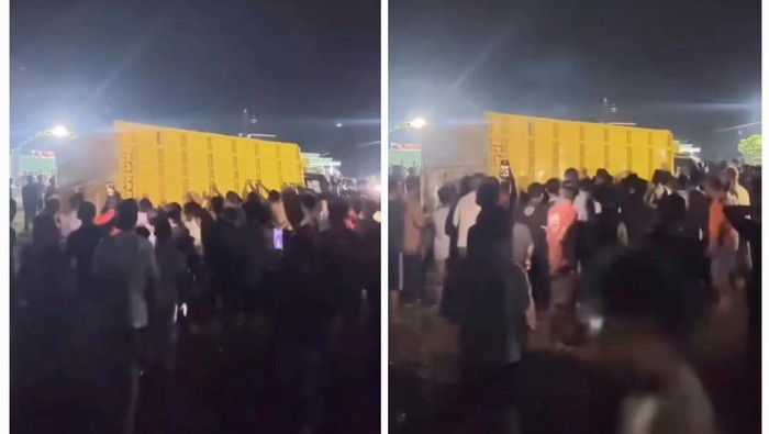 Puluhan warga Muratara setop truk diduga bawa BBM ke PETI